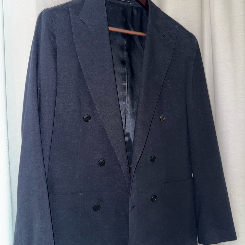 Reiss Black Sport Coat Blazer - Picture 4 of 7